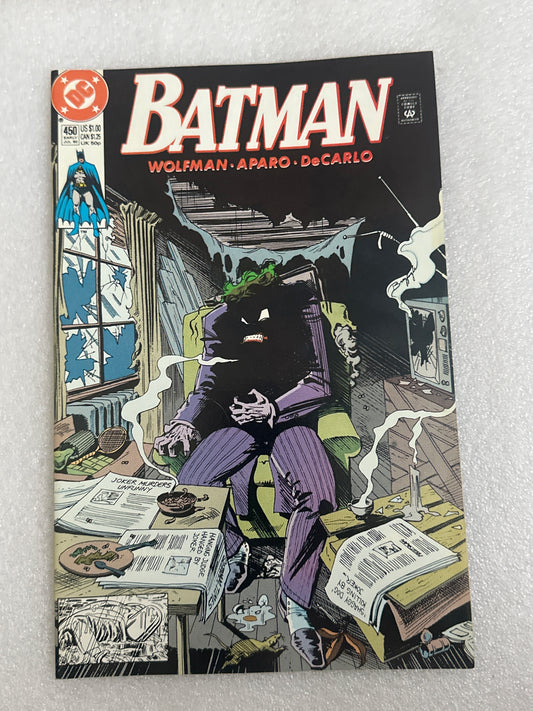 Batman #450 Joker DC 1990