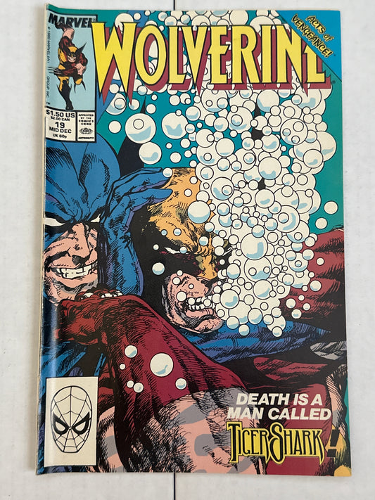Wolverine #19 First Series Marvel 1989