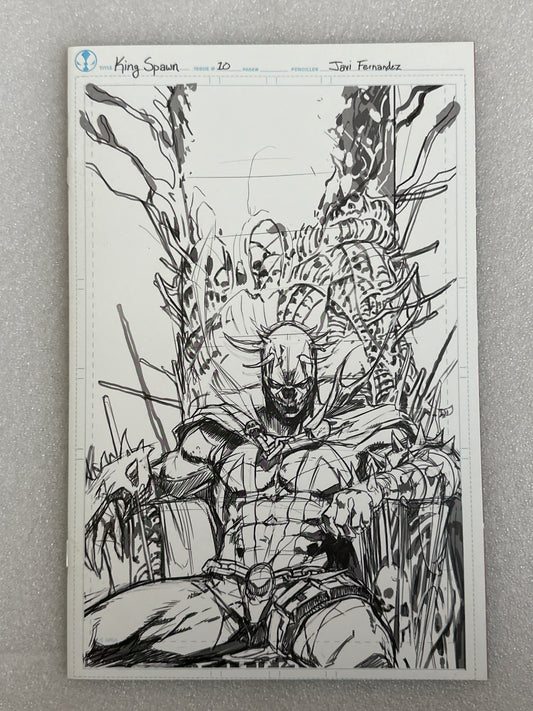 King Spawn #10 Sketch Cover Variant Image 2022