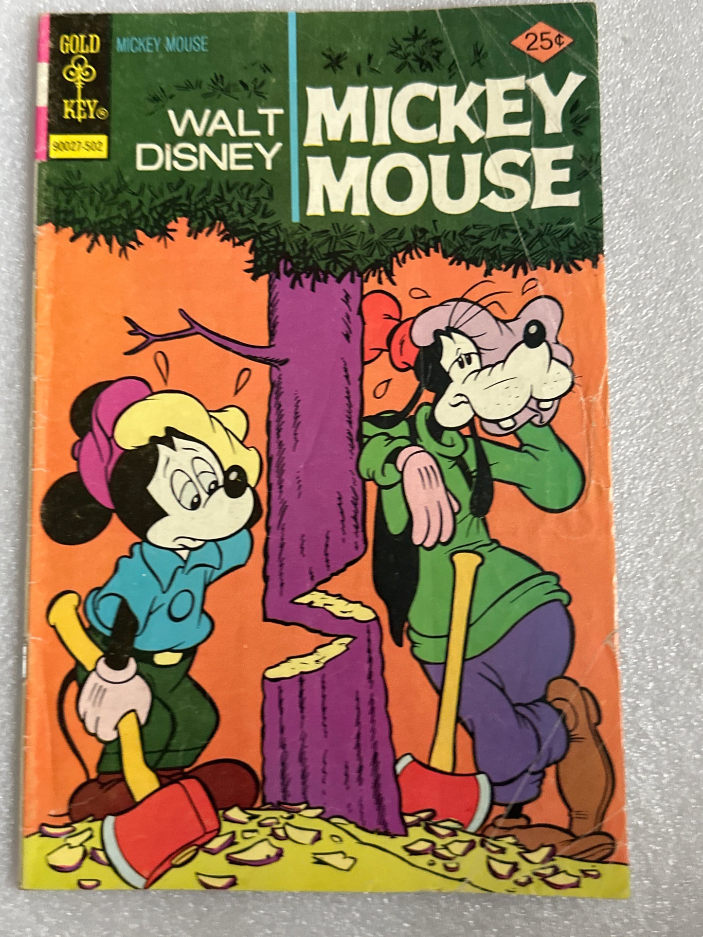 Mickey Mouse #154 Gold Key 1975