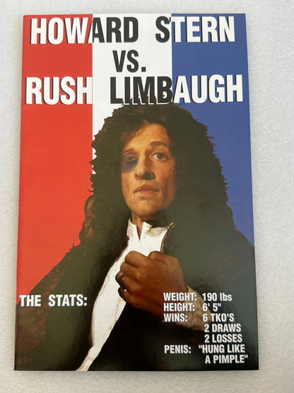 Howard Stern vs. Rush Limbaugh Boneyard Press 1994