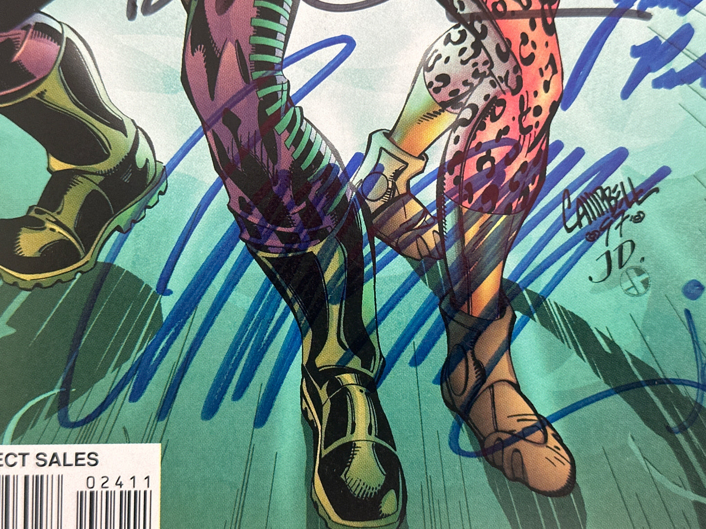 GEN 13 #24 Quadruple Signed Image 1997