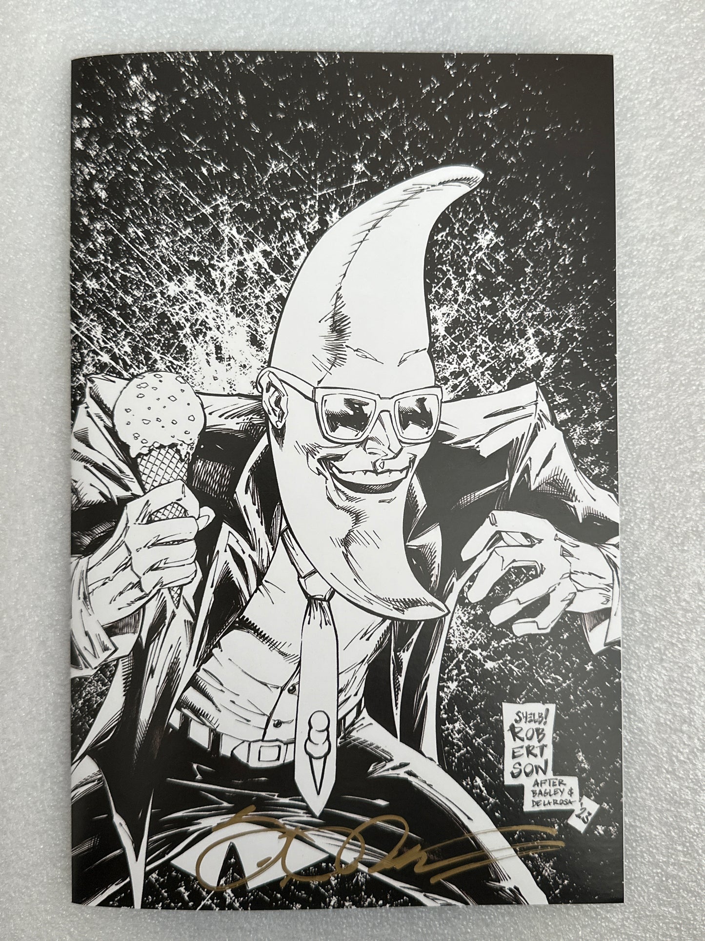 Shelby Robertson's 2nd Chance Sketchbook 2023 Moonman Signed