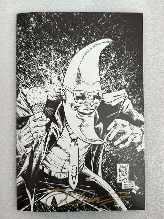 Shelby Robertson's 2nd Chance Sketchbook 2023 Moonman Signed