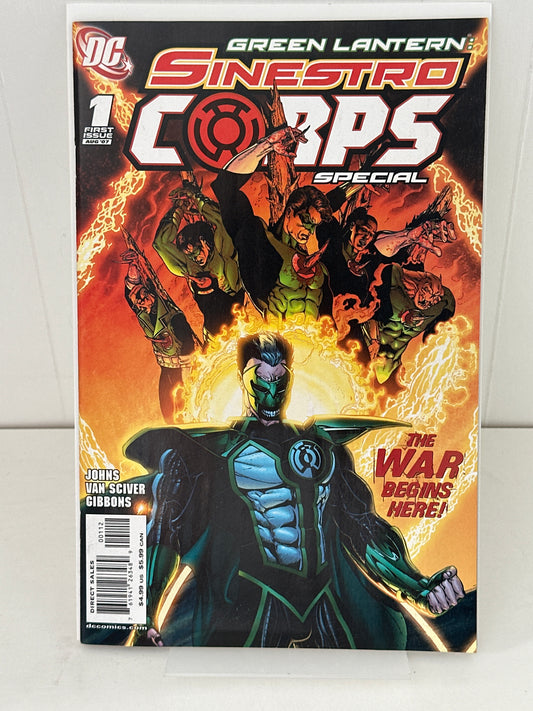 Green Lantern: Sinestro Corps #1 2nd Print DC 2007
