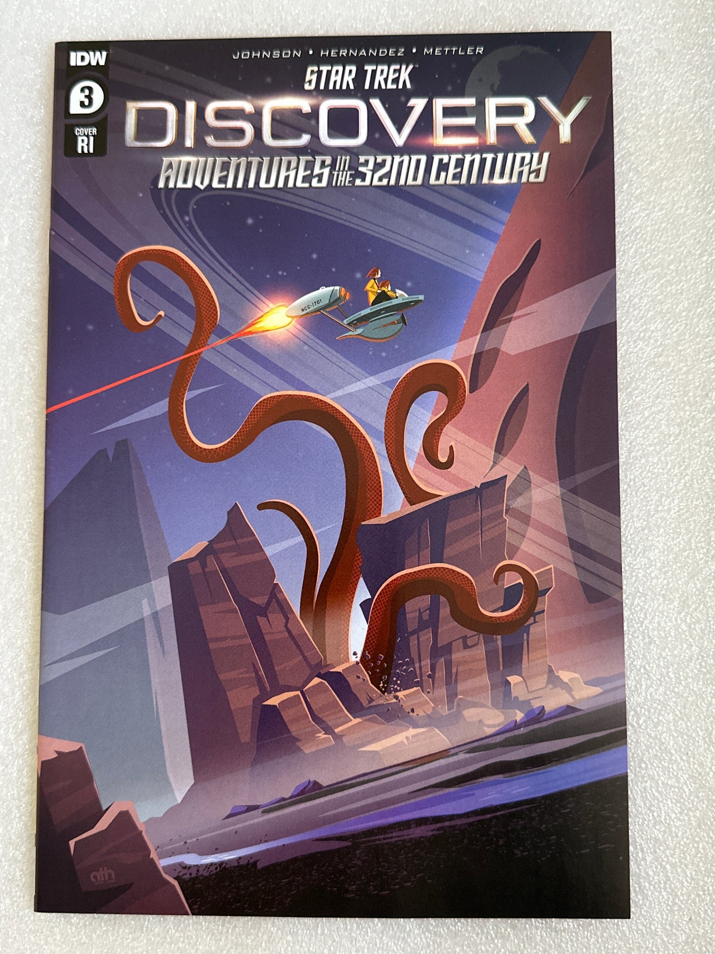 Star Trek Discovery #3 Cover RI IDW 2022