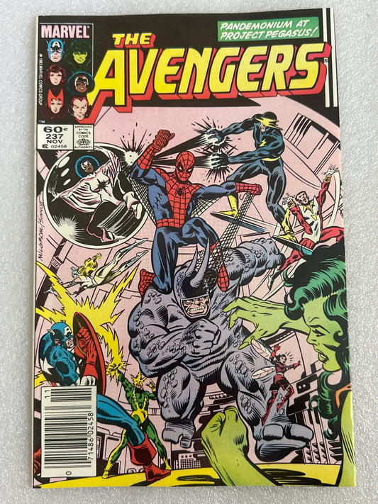 Avengers 237 Marvel 1983