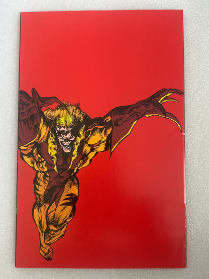 Sabertooth #1 Die-cut cover Marvel 1993