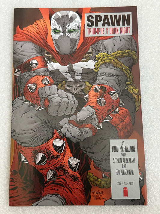 Spawn #224 Dark Knight Homage Image 2012