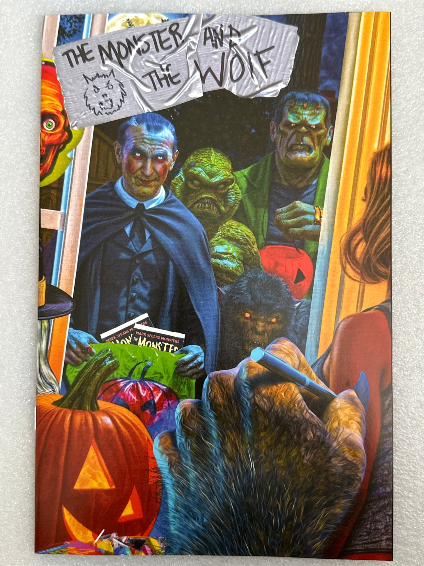 Mark Spears Monster and the Wolf #1 Cover A72 Trick Cover