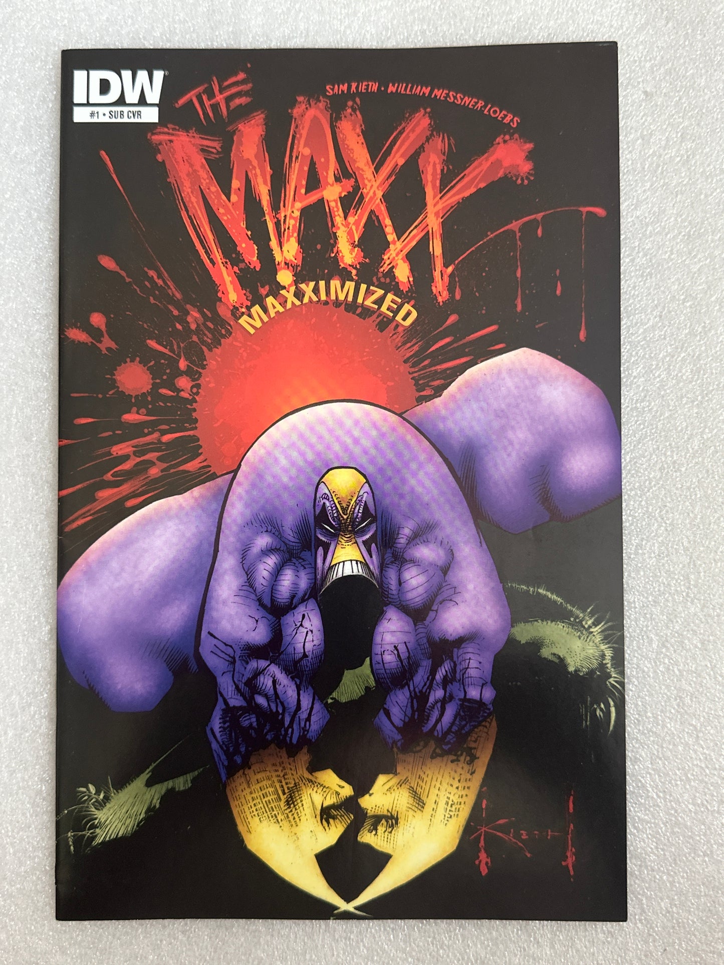 Maxx Maxximized #1 Variant SUB CVR IDW 2013