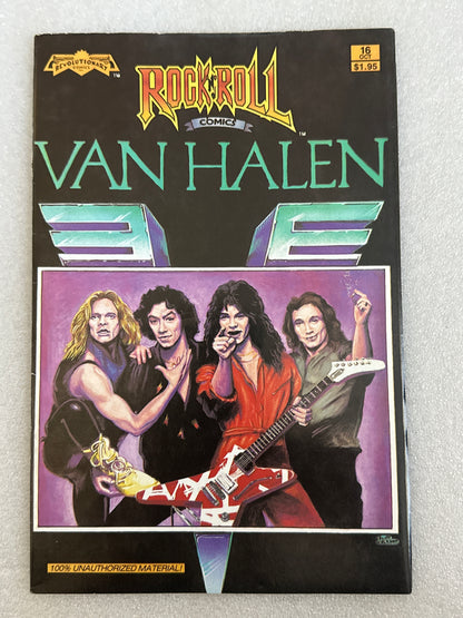 Rock N' Roll Comics #16 Van Halen Revolutionary Comics 1990