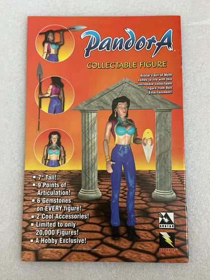 Pandora #1 Gold Club Combo Edition double signed Avatar Comics 1997