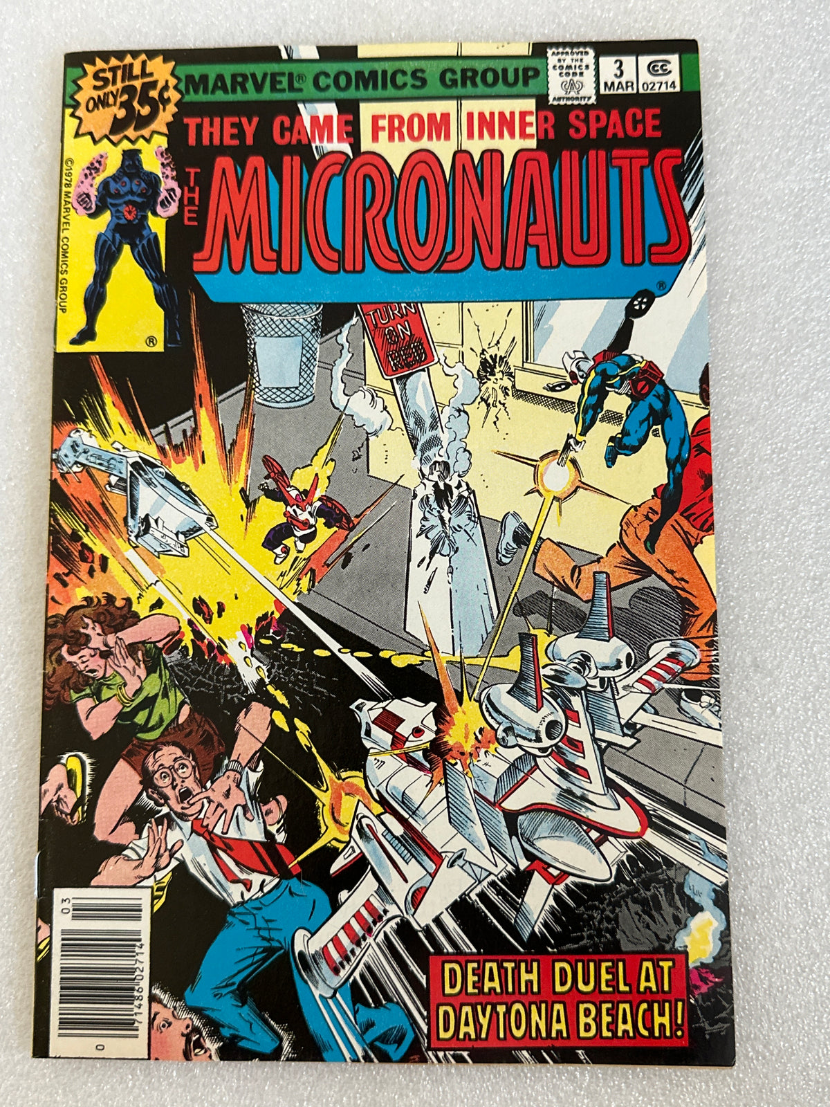 Micronauts #3 Marvel 1978
