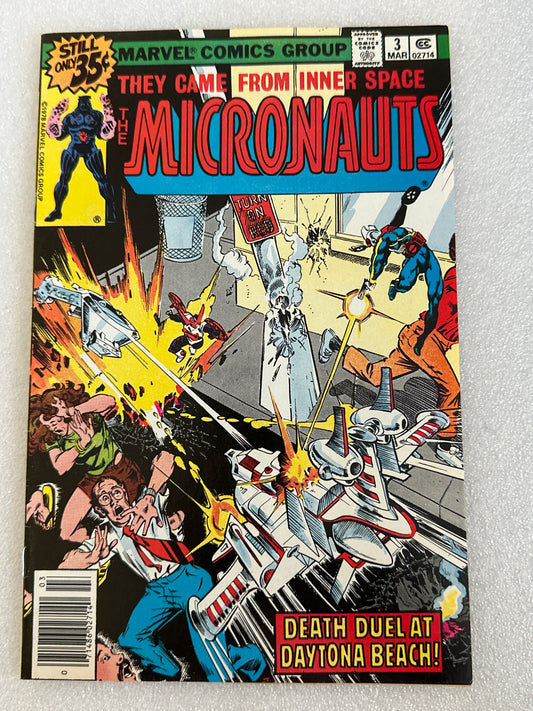 Micronauts #3 Marvel 1978