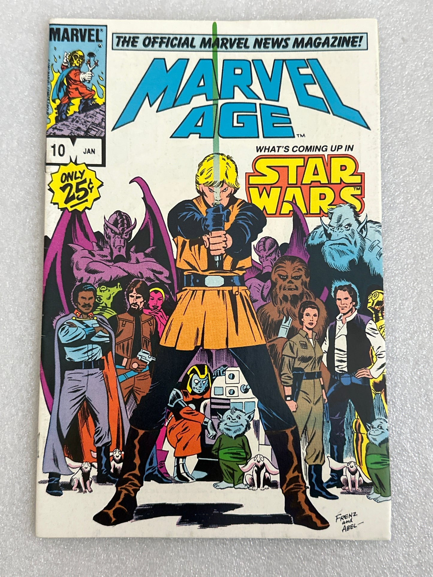 Marvel Age #10 Star Wars cover Marvel 1994