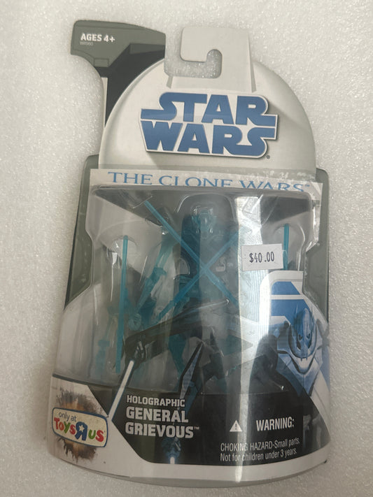 Halographic General Grievous Star Wars Hasbro Star Wars Figure