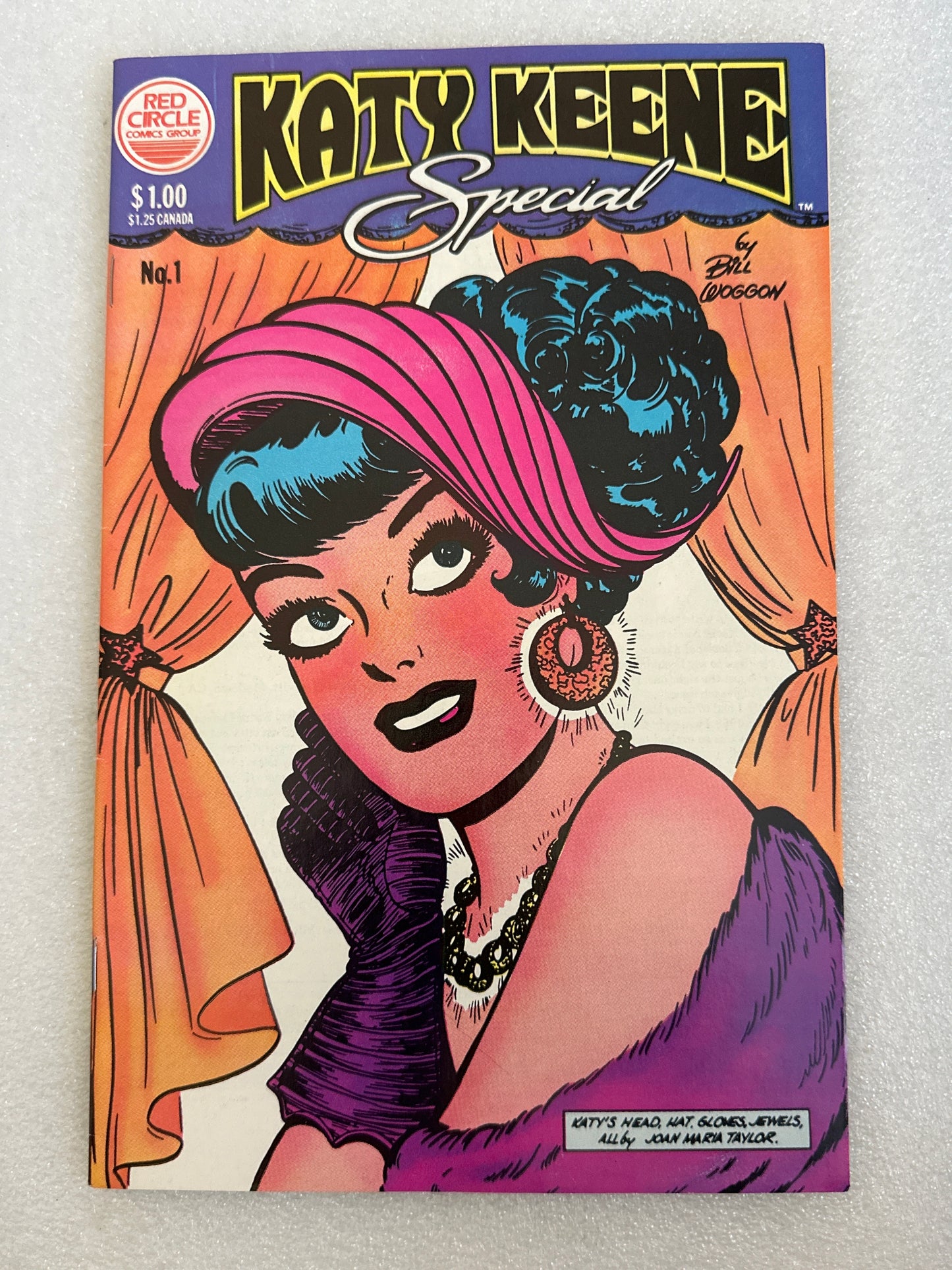 Katy Keene Special #1 Red Circle Comic Group 1983