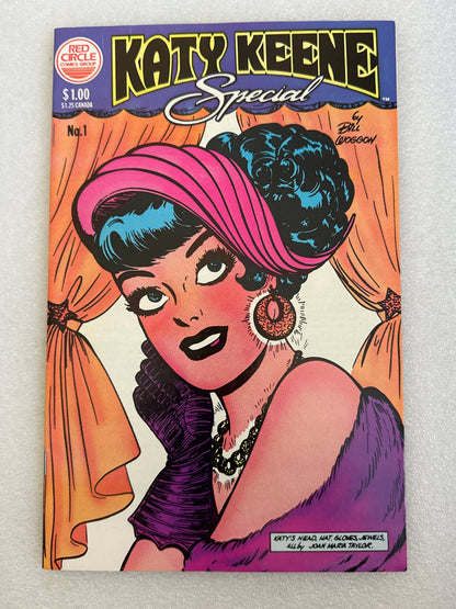 Katy Keene Special #1 Red Circle Comic Group 1983