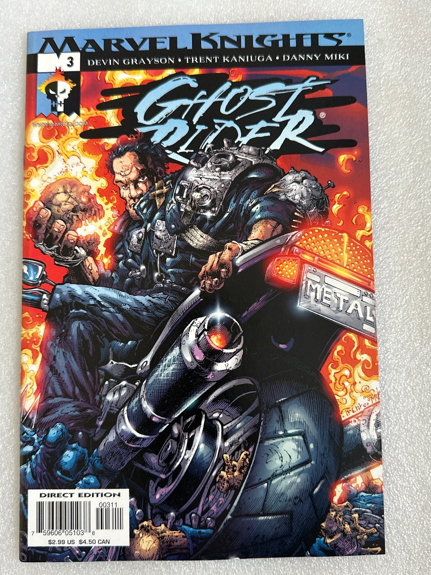 Ghost Rider #3 Marvel Knights Marvel 2001