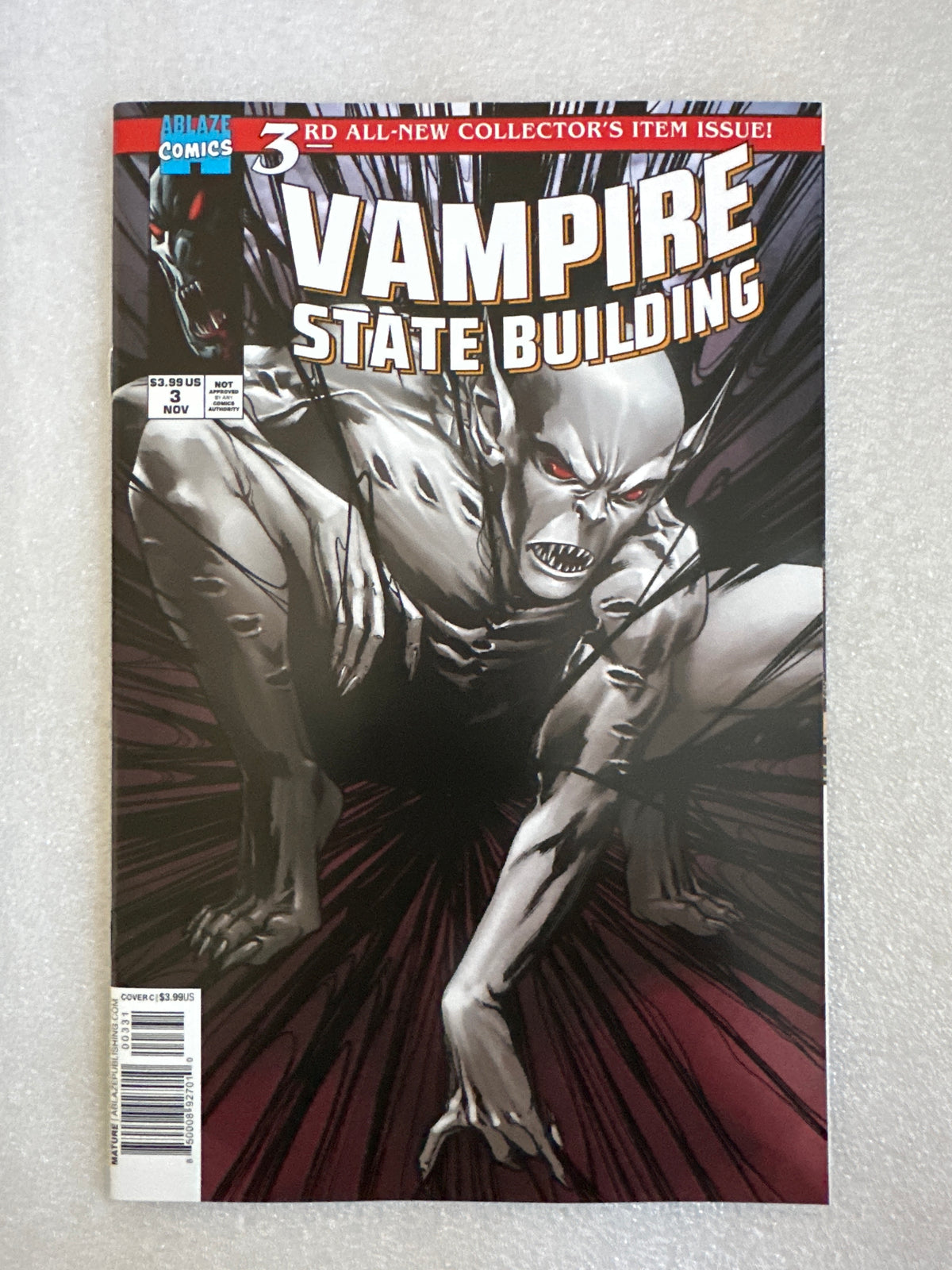 Vampire State Building #3 SM1 Homage Variant Ablaze 2019