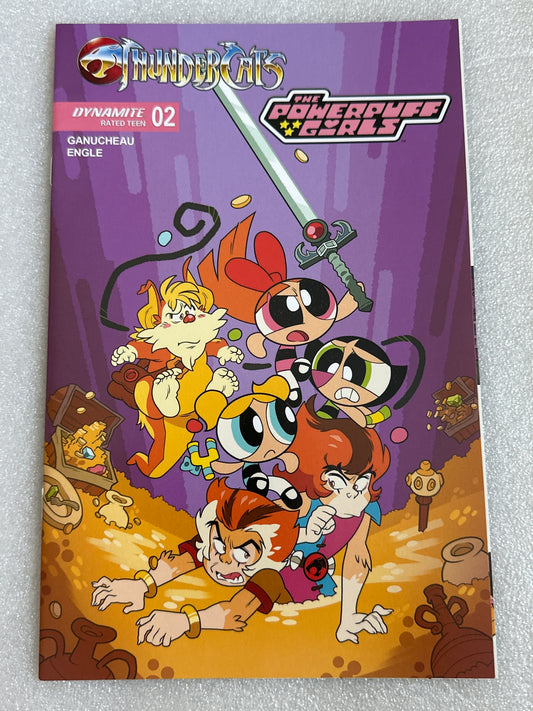 ThunderCats Powerpuff Girls #2 Cover B Dynamite 2025