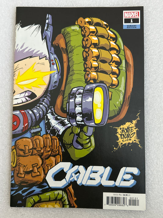 Cable #1 Skottie Young Variant Marvel 2020