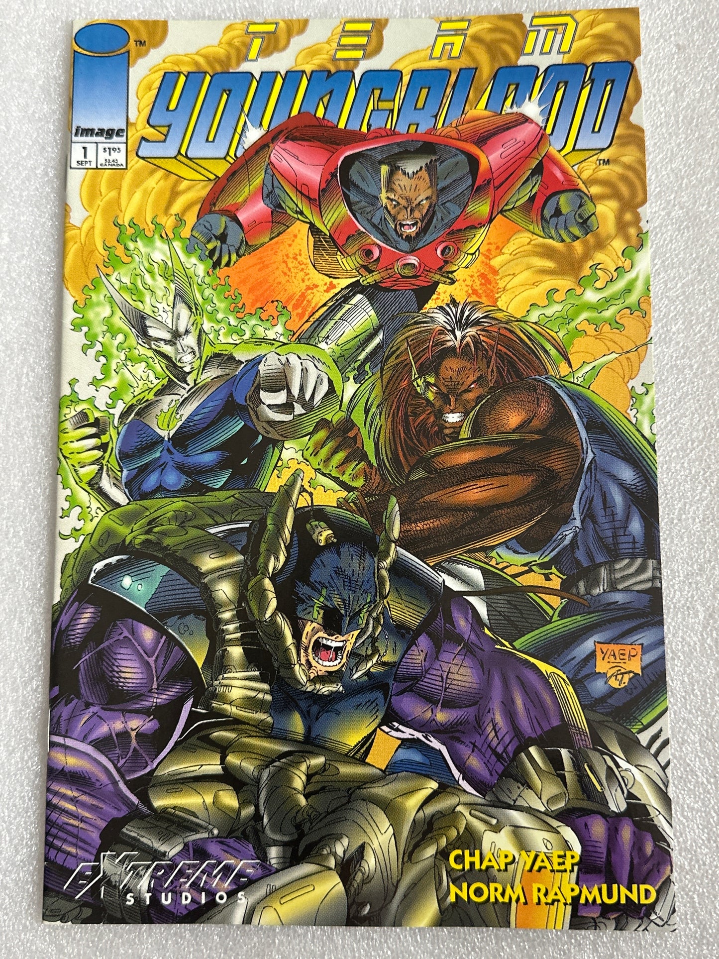 Team Youngblood #1 Image 1993