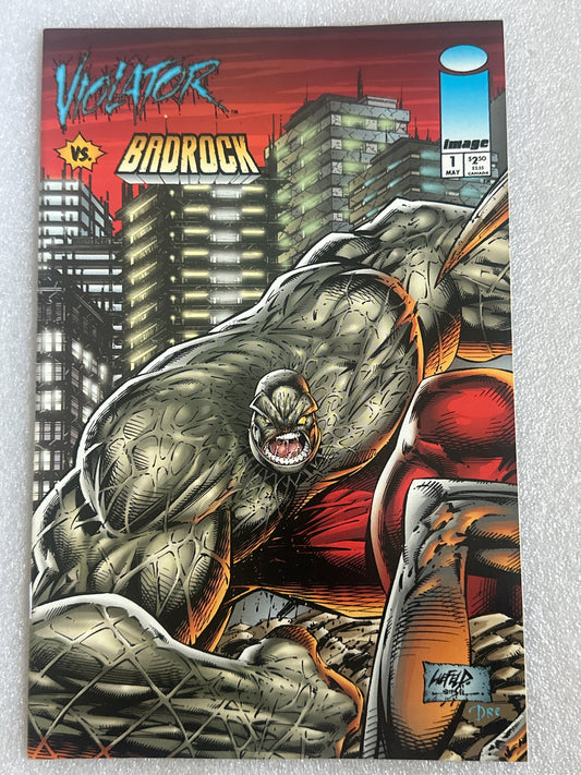 Violator vs Badrock #1 Image Comics 1995