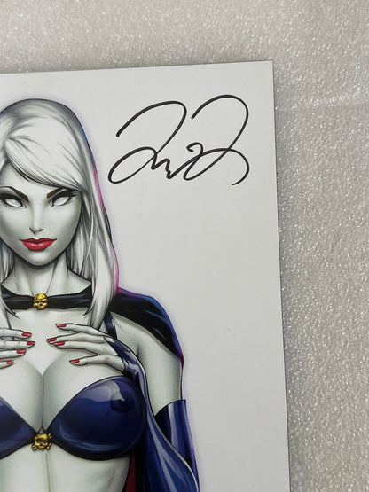 Lady Death #1 Jesse James Original Edition Signed by Pulido & James Coffin Comics 2018