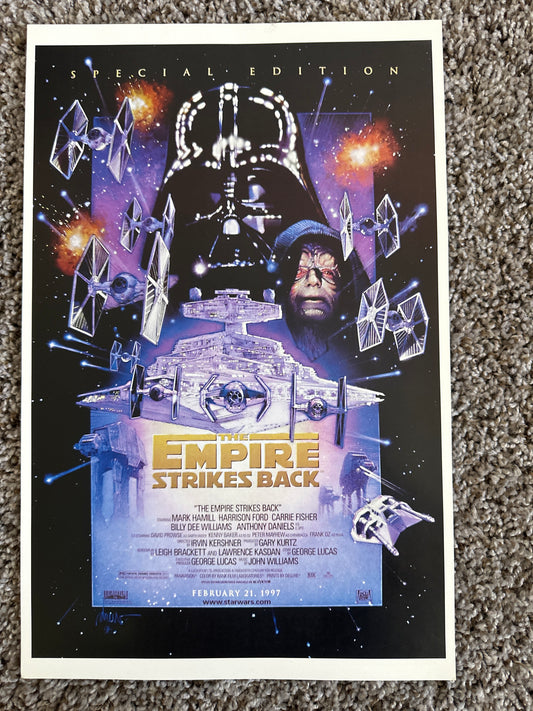 Empire Strikes Back Special Edition Print 1997