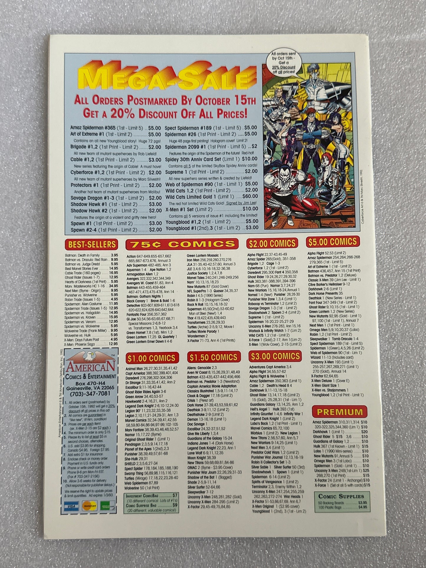 Brigade #1 Gold Foil Image Comics 1992