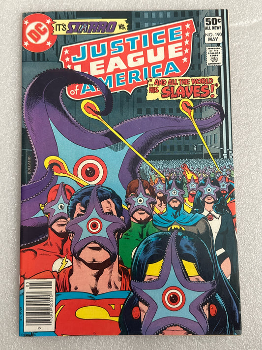 Justice League of America #190 DC 1981