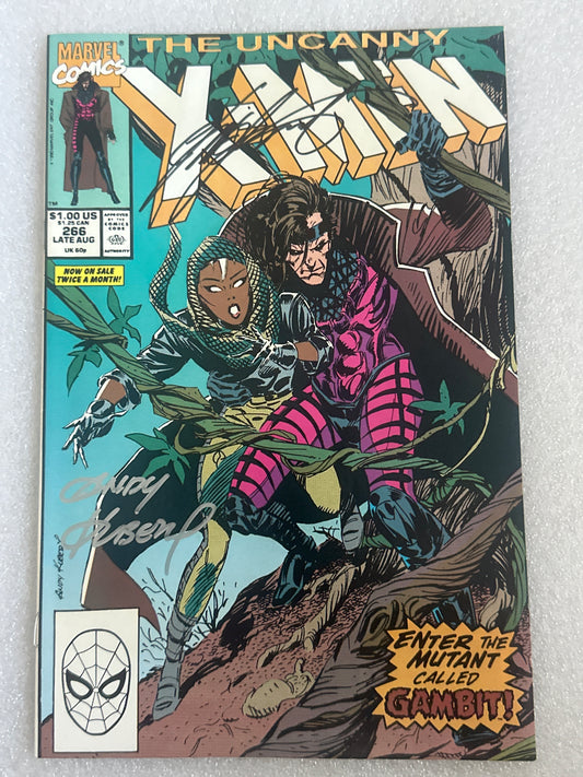 Uncanny X-Men #266 Double Signed Kubert & Claremont Marvel 1989