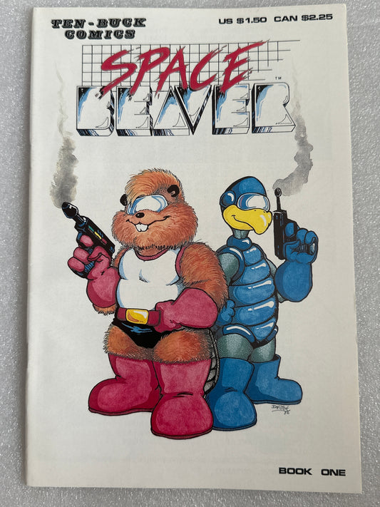 Space Beaver #1 Ten-Buck Comics 1986