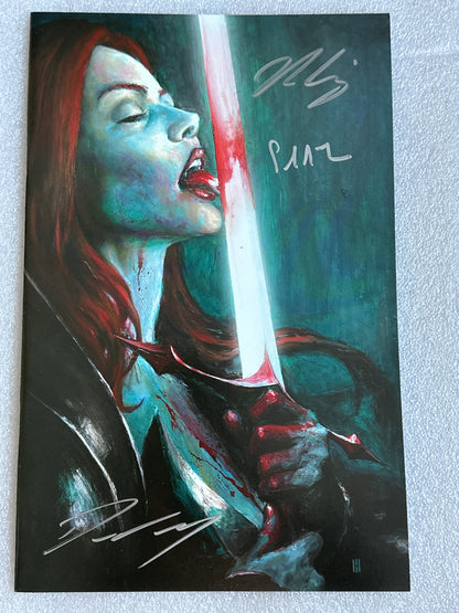 Essessa #1 Mike Choi Virgin Variant Tripple Signed Stranger Comics 2018