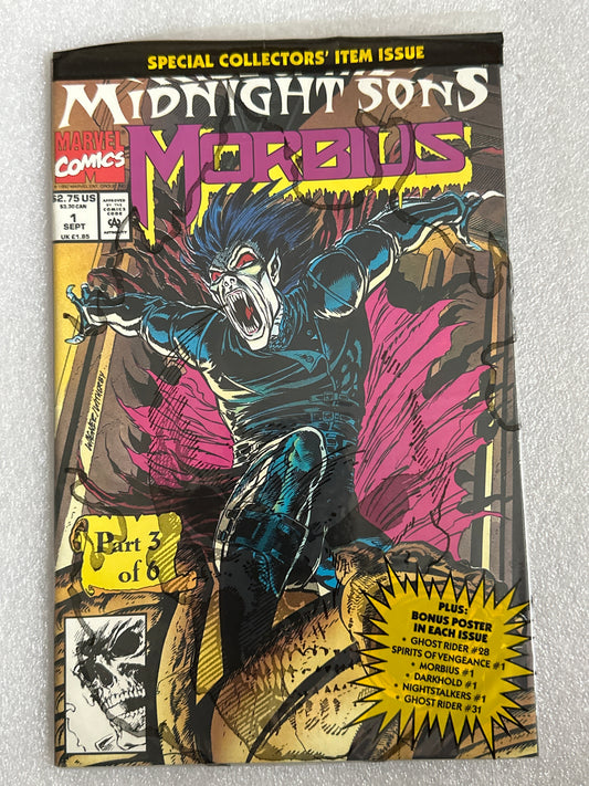 Morbius #1 sealed w/poster Marvel 1992