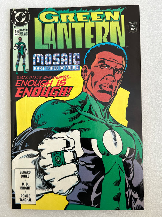 Green Lantern #16 DC 1991