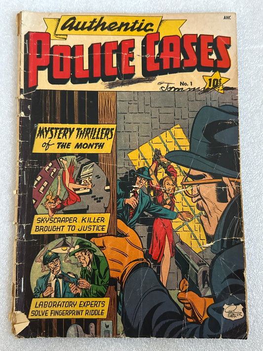 Authentic Police Cases #1 St. John Publishing 1948