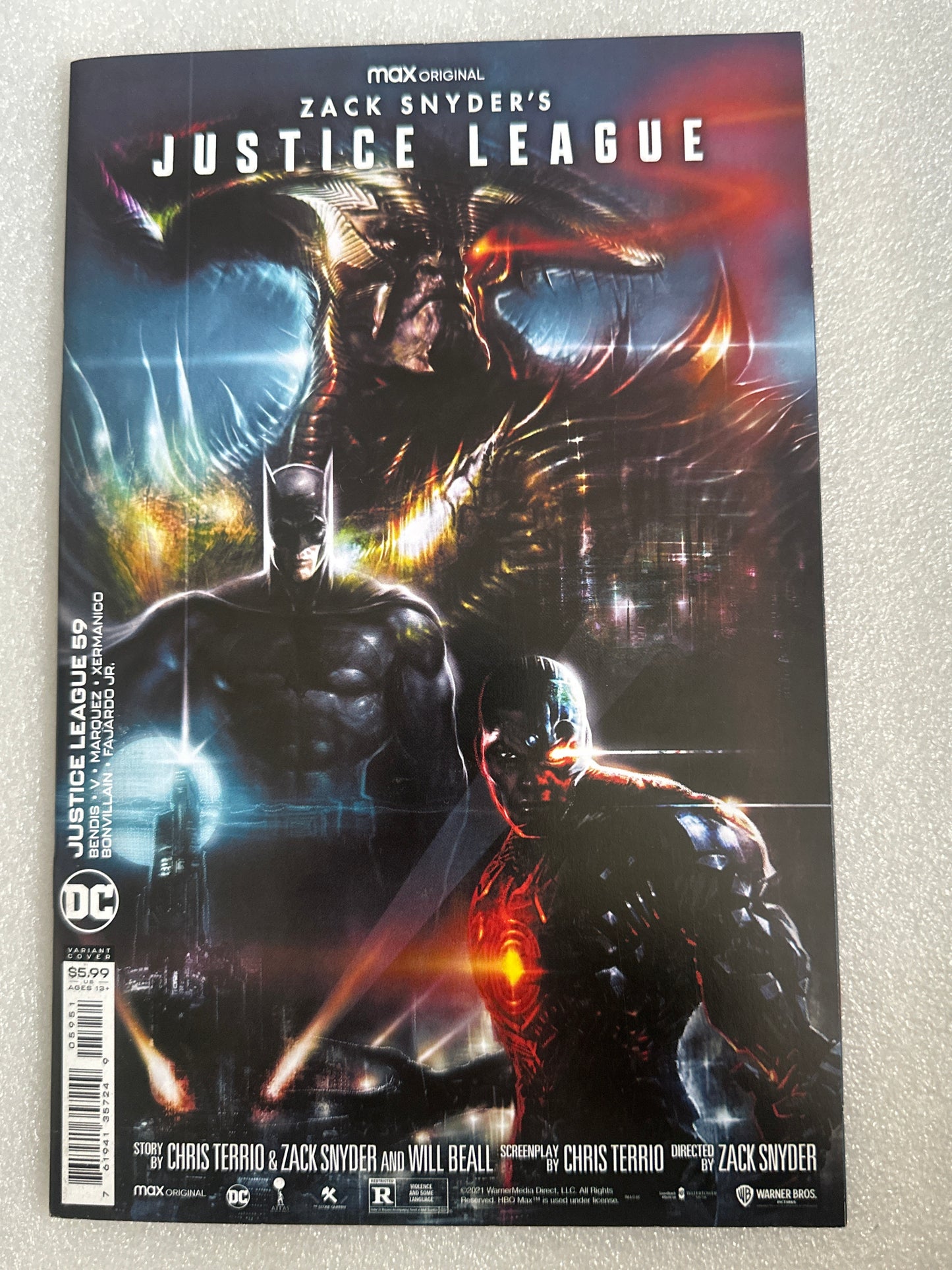 Justice League #59 Movie Variant DC 2021
