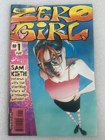 Zero Girl #1 Sam Keith Homage Comics 2001