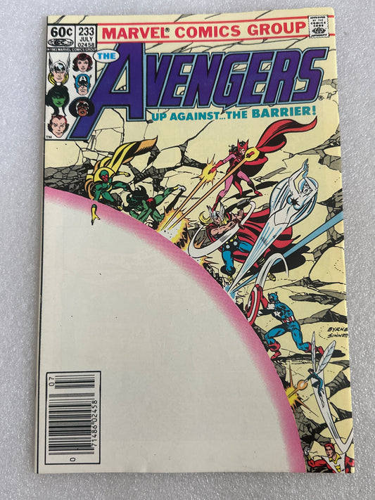 Avengers 233 Marvel 1983