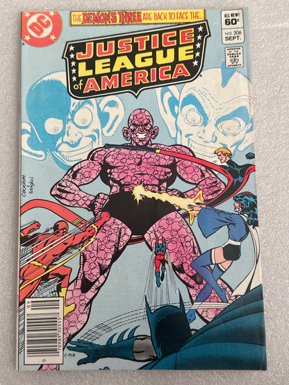 Justice League of America #206 DC 1982