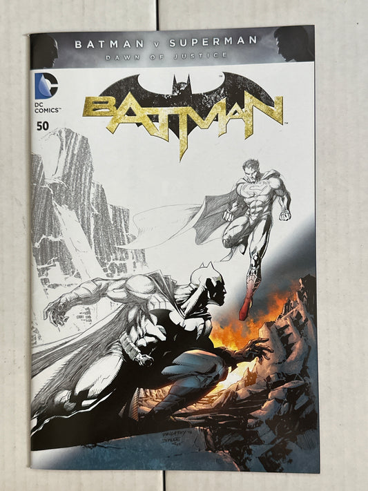 Batman #50 Partial Sketch Variant DC 2016