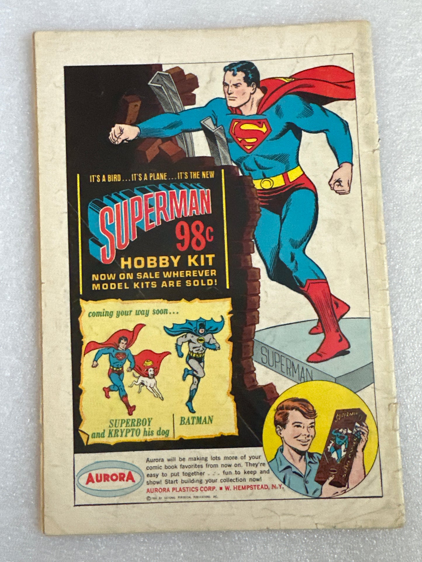 Justice League of America #32 DC 1964 (detached cover)
