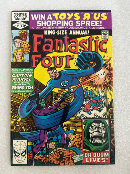 Fantastic Four Annual #15 Direct Marvel 1980