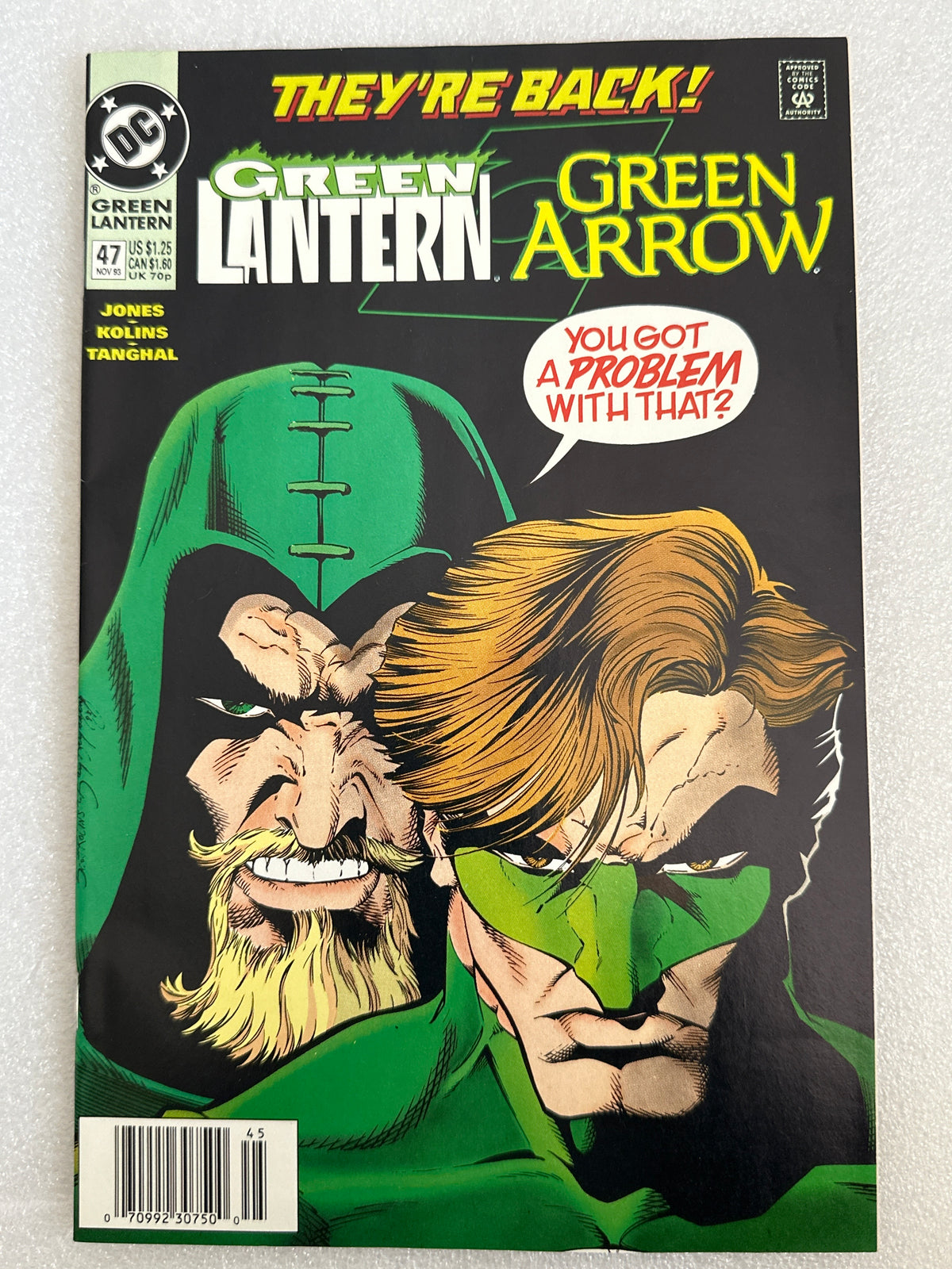 Green Lantern #47 Newsstand DC 1993