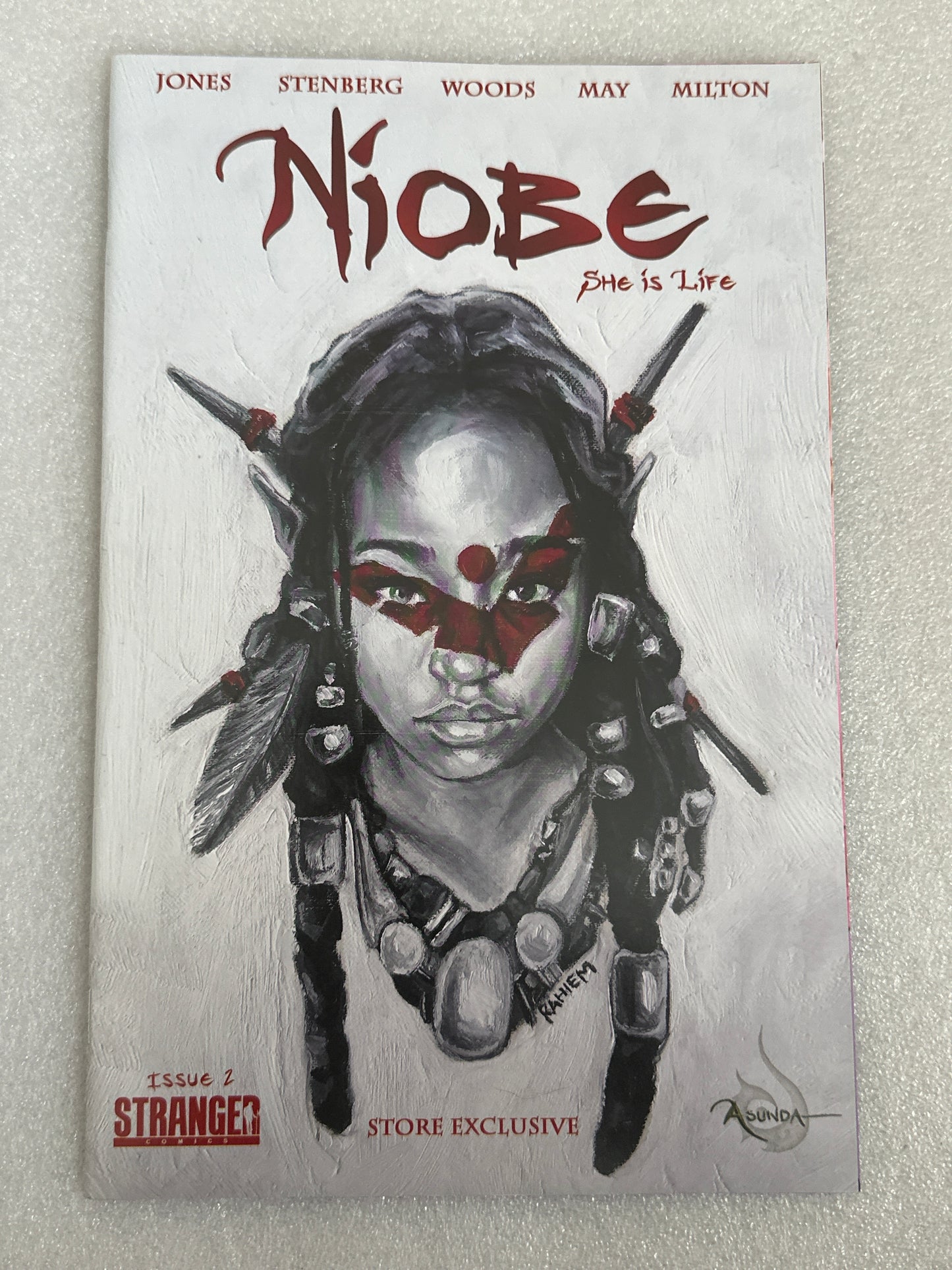 Niobe She is Life #2 Geoffrey's Comics Store Exclusive Stranger Comics 2016