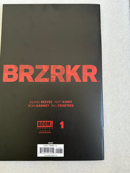 BRZRKR #1 Grampa' Variant Boom Studio 2021