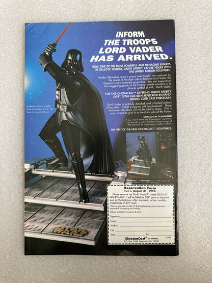 Star Wars X-Wing Rogue Squadron #1 Newsstand Variant Dark Horse 1995